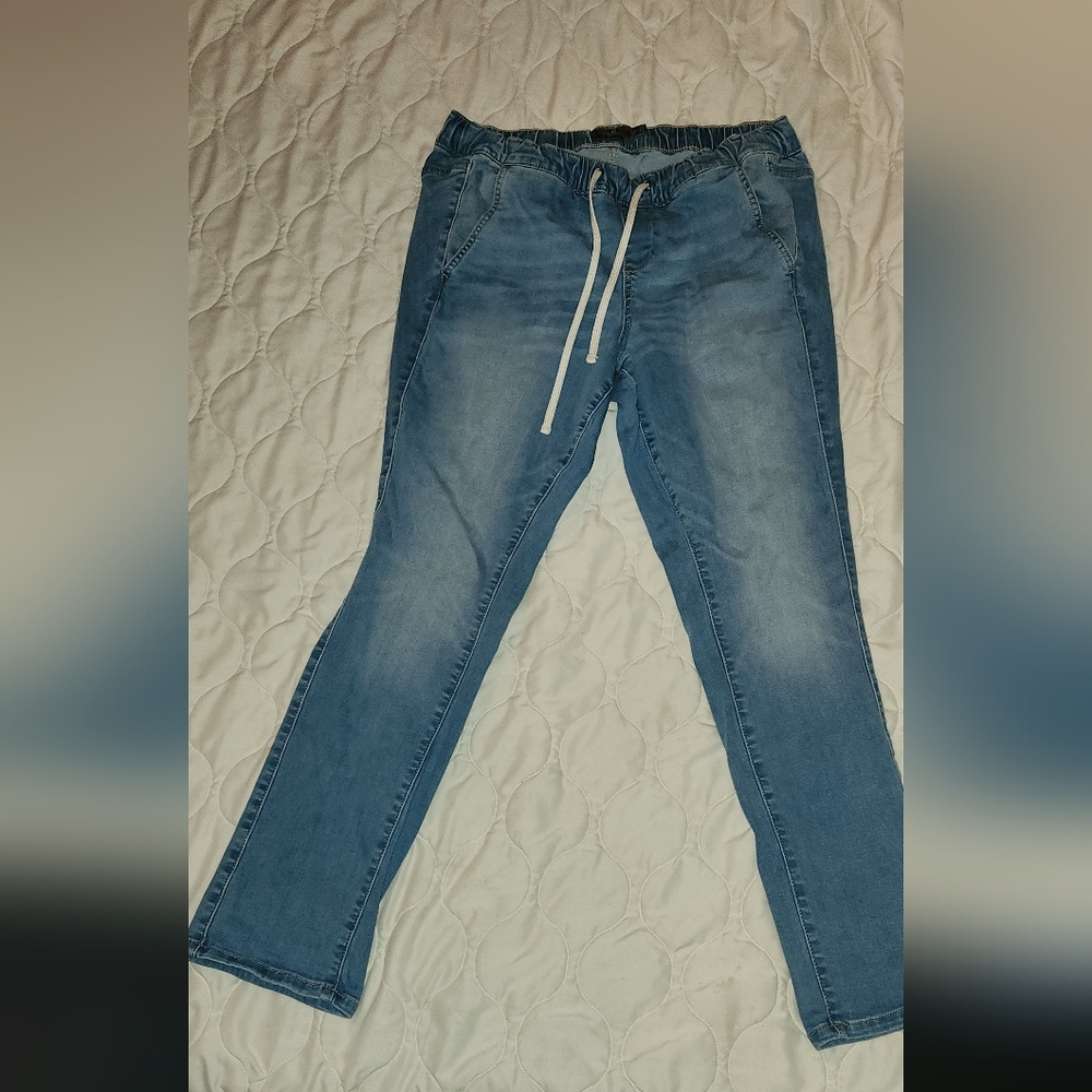 Torrid Light Blue Pull On Jeans